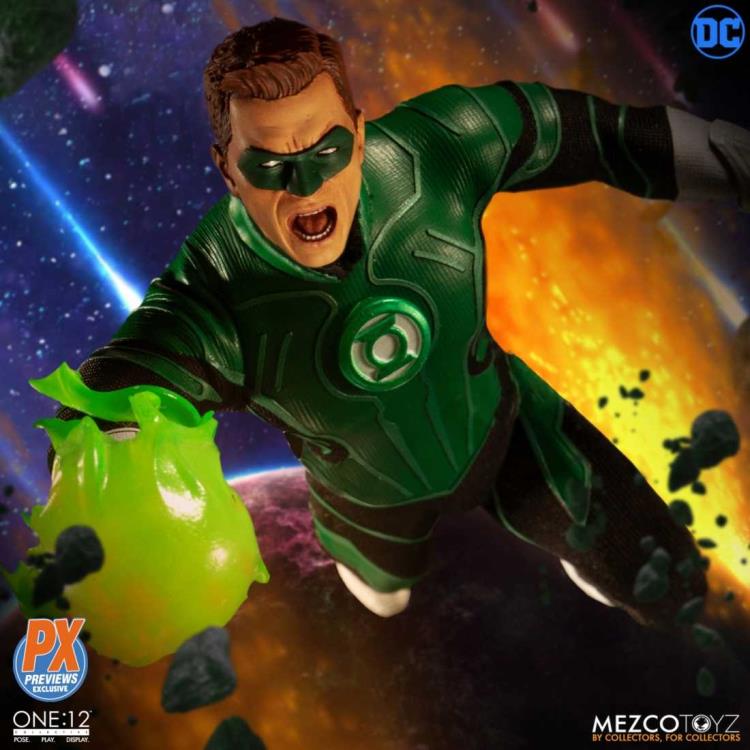 Load image into Gallery viewer, Mezco Toyz - One:12 Green Lantern Hal Jordan (PX Previews Exclusive)
