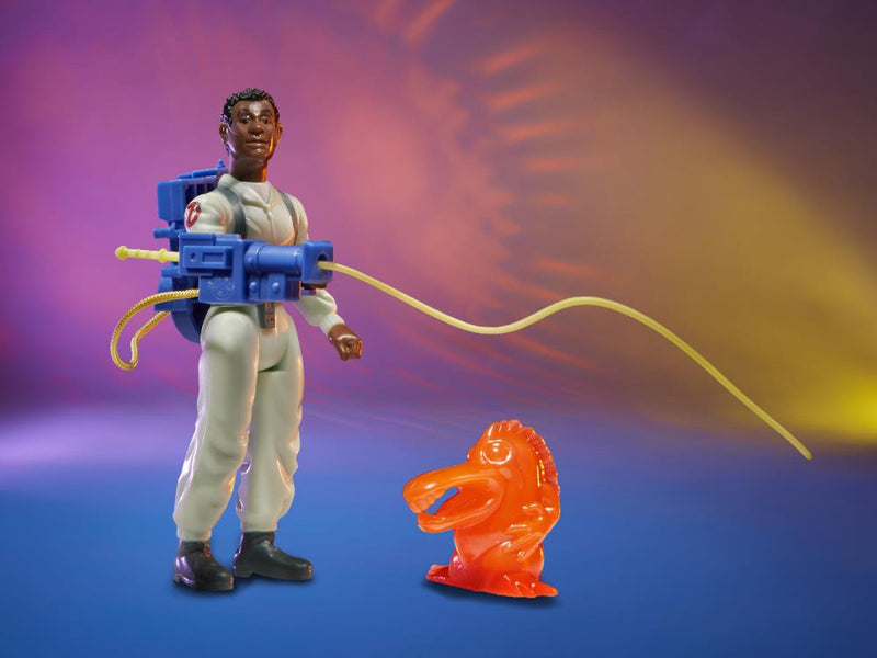 Load image into Gallery viewer, Hasbro - Kenner Classics - The Real Ghostbusters: Retro Winston Zeddemore and Chomper Ghost
