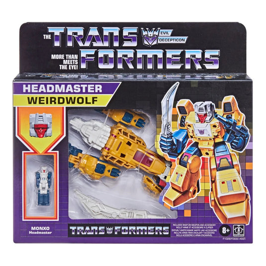 Transformers Generations - Retro Deluxe Headmaster: Weirdwolf