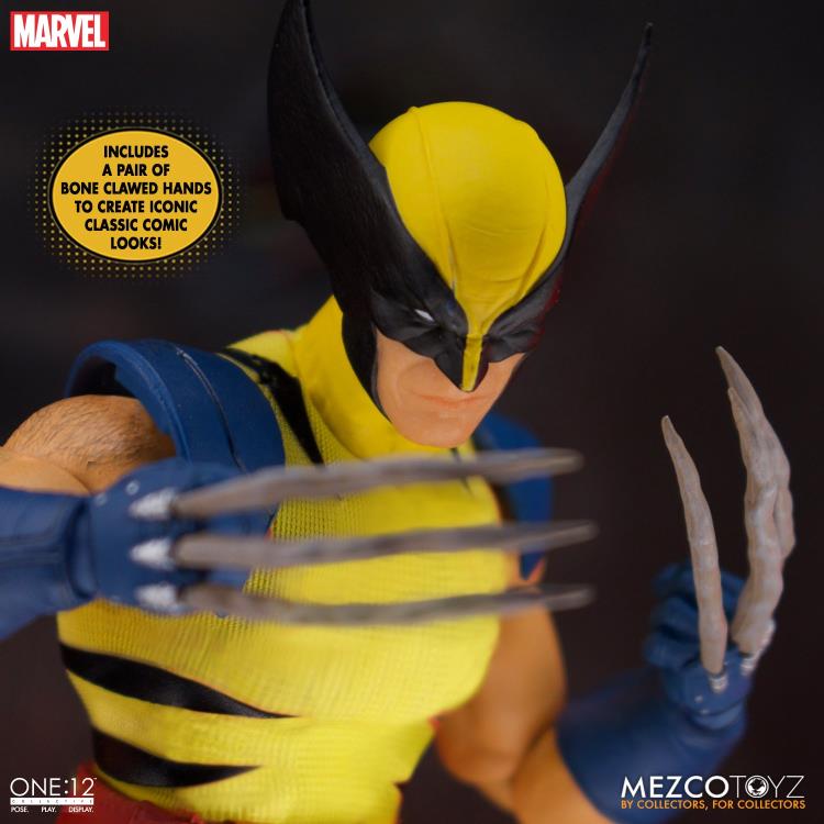 Load image into Gallery viewer, Mezco Toyz - One:12 X-Men: Wolverine Deluxe Steel Box Edition
