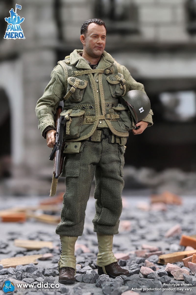 Load image into Gallery viewer, DID - 1/12 Palm Hero - WWII US 2nd Ranger Battalion Series 1 - Captain Miller
