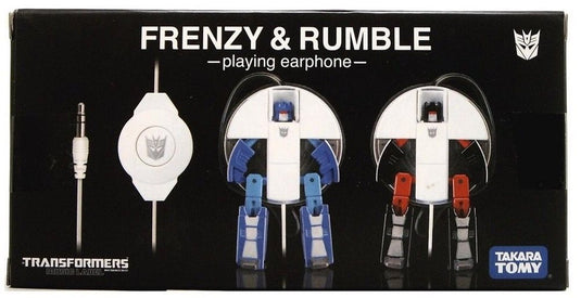 Takara - Transformers Music Label: Frenzy and Rumble Playing Earphone