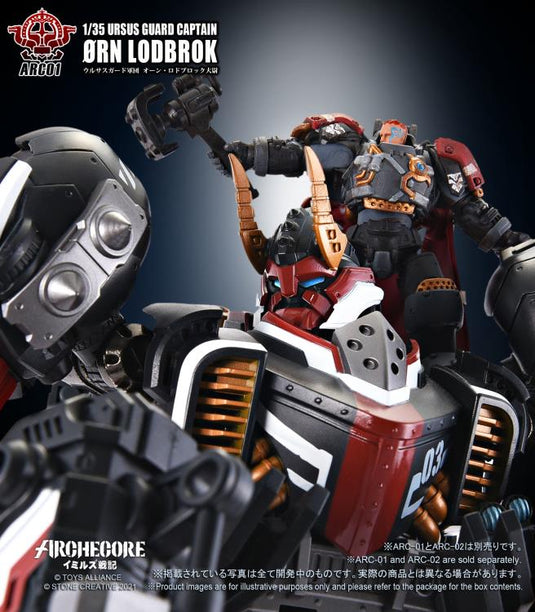 Toys Alliance - Archecore: ARC-01 Ursus Guard Captain Ørn Lodbrok