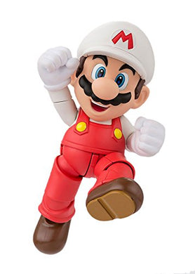 Bandai - S.H.Figuarts Super Mario Fire Mario Action Figure