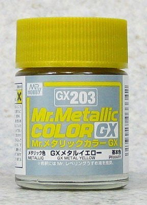 Load image into Gallery viewer, Mr Metallic Color GX203 Metal Yellow
