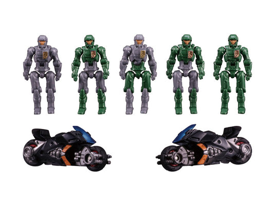 Diaclone Reboot -DA-18 Big Power GV Dia-Nauts Set - I.M.S Version