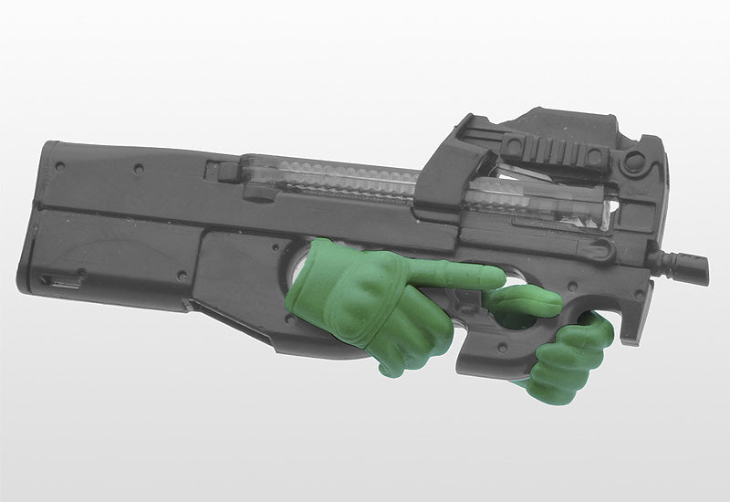 Load image into Gallery viewer, Little Armory LAOP07 Figma Tactical Gloves 2: Revolver Set [Green]
