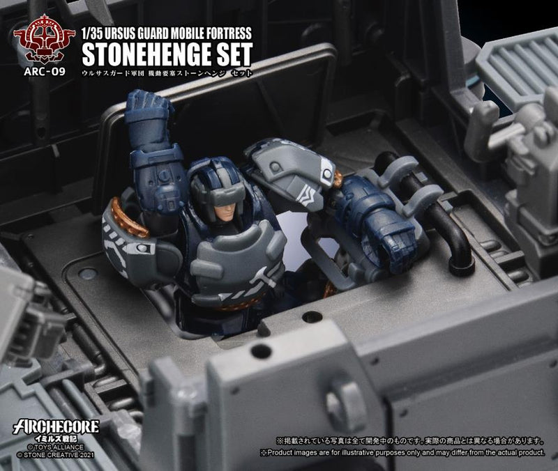 Load image into Gallery viewer, Toys Alliance - Archecore: ARC-09 Ursus Guard Mobile Fortress Stonehenge Set
