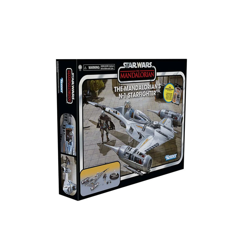 Load image into Gallery viewer, Hasbro - Star Wars The Vintage Collection - The Mandalorian’s N-1 Starfighter 3 3/4-Inch Action Figure
