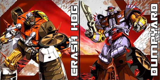 Load image into Gallery viewer, KFC - Eavi Metal Phase 6: Crash hog &amp; Dumpyard Set

