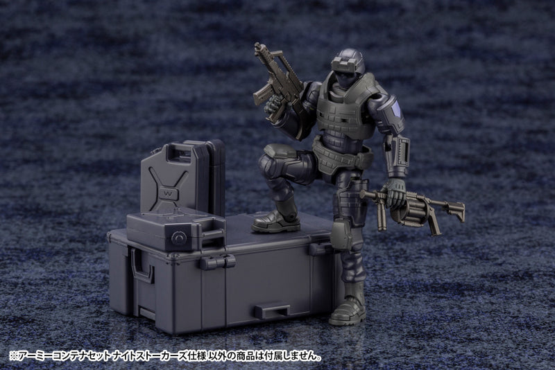 Load image into Gallery viewer, Kotobukiya - Hexa Gear - Army Containers Set [Night Stalkers Version]
