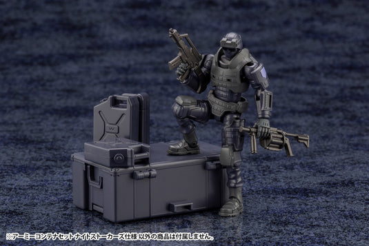 Kotobukiya - Hexa Gear - Army Containers Set [Night Stalkers Version]