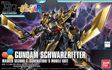High Grade Build Fighters 1/144 - 055 Gundam Schwarzritter