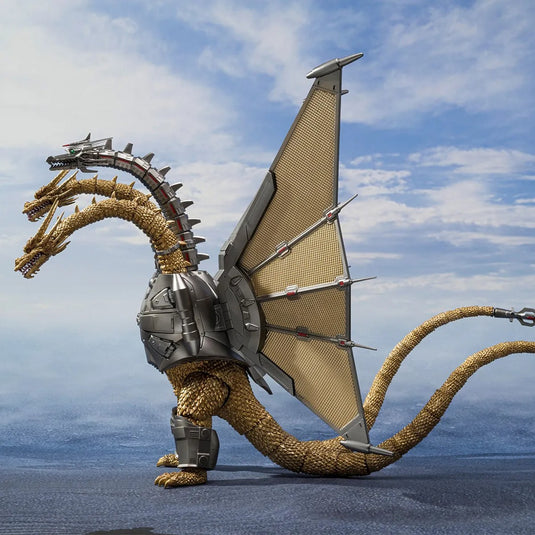 Bandai - S.H.Monsterarts Godzilla VS King Ghidora (1991): Mecha Ghidorah Shinjuku Decisive Battle Special Set