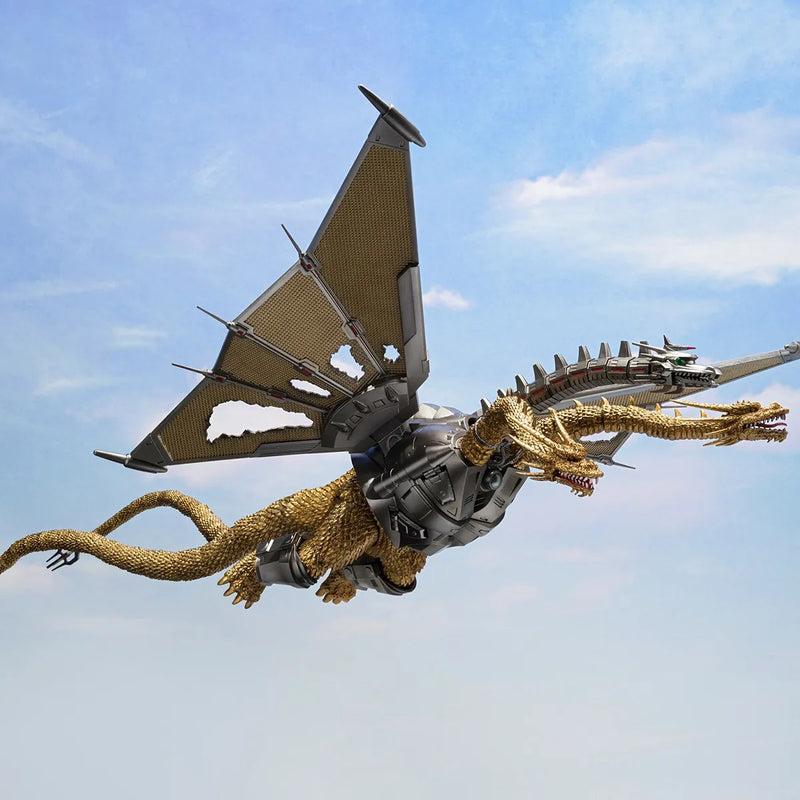 Load image into Gallery viewer, Bandai - S.H.Monsterarts Godzilla VS King Ghidora (1991): Mecha Ghidorah Shinjuku Decisive Battle Special Set
