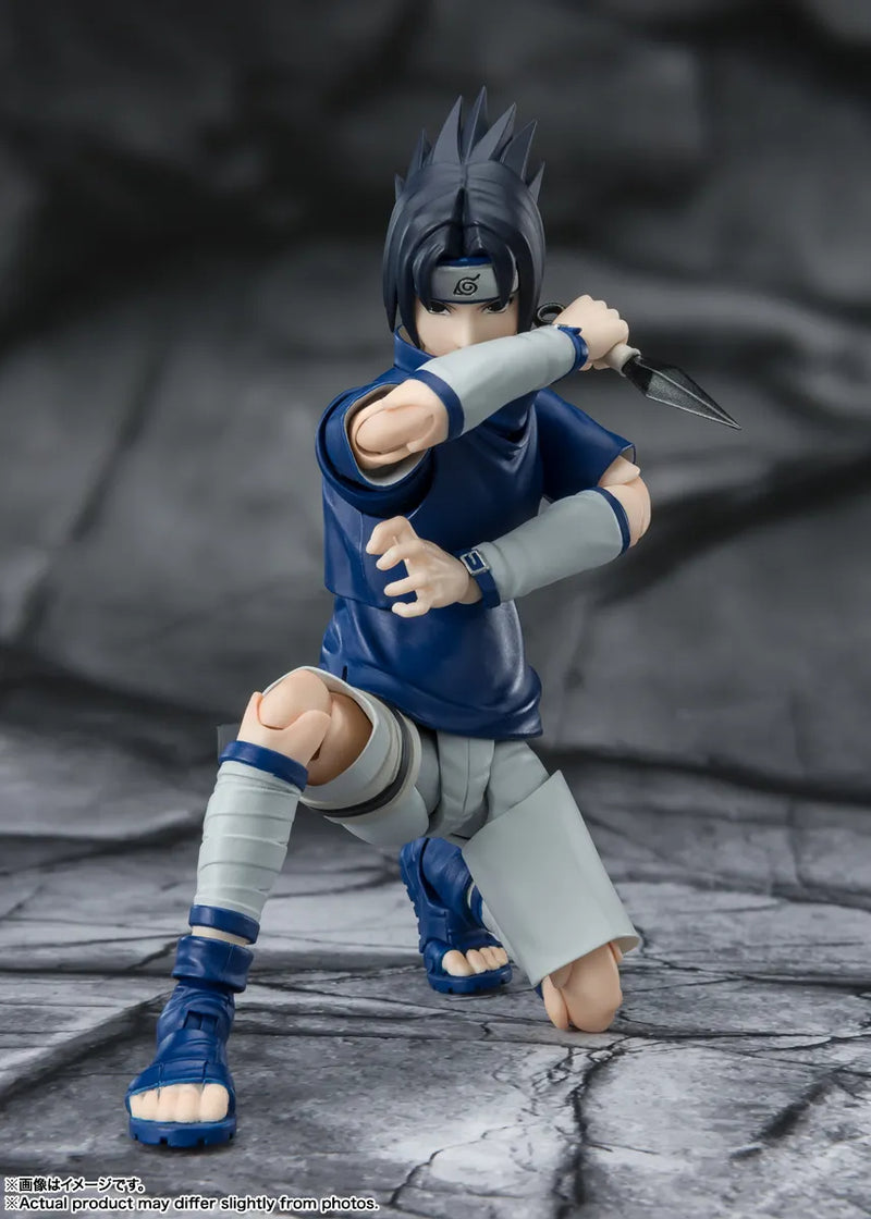 Load image into Gallery viewer, Bandai - S.H.Figuarts - Naruto: Sasuke Uchiha (Ninja Prodigy of the Uchiha Clan Bloodline)
