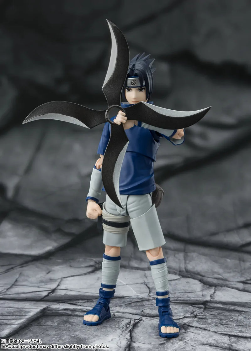 Load image into Gallery viewer, Bandai - S.H.Figuarts - Naruto: Sasuke Uchiha (Ninja Prodigy of the Uchiha Clan Bloodline)
