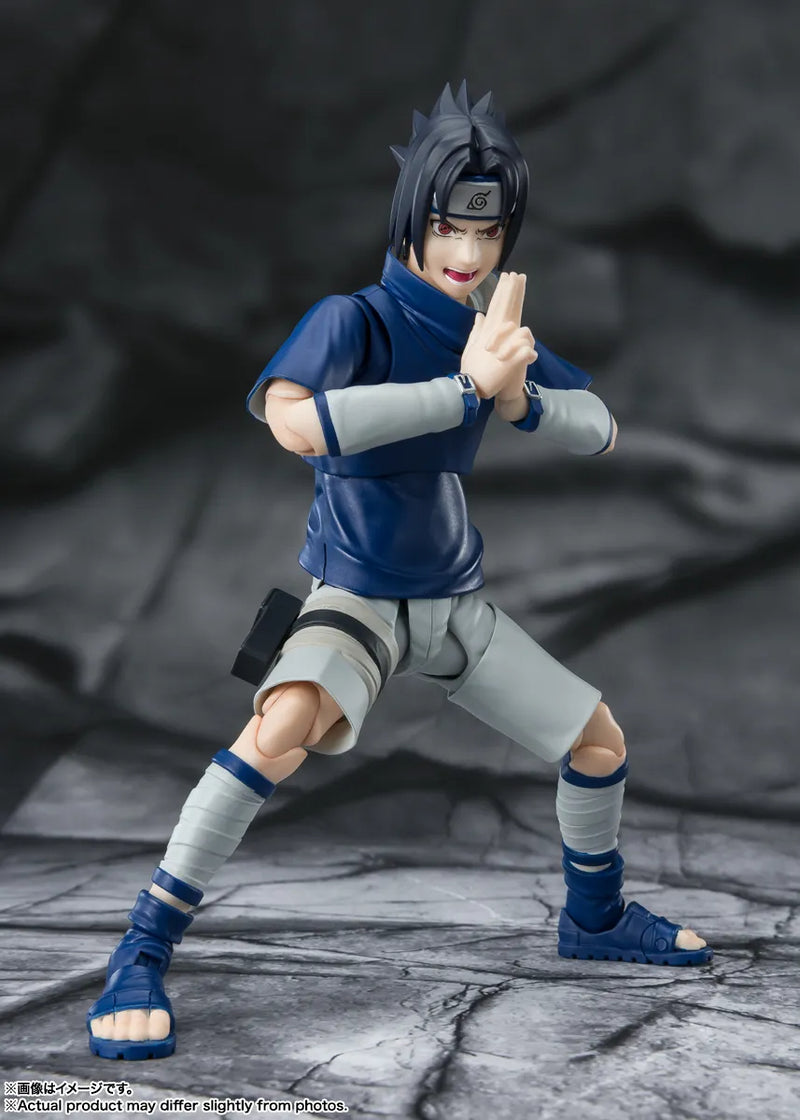 Load image into Gallery viewer, Bandai - S.H.Figuarts - Naruto: Sasuke Uchiha (Ninja Prodigy of the Uchiha Clan Bloodline)
