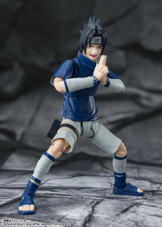 Bandai - S.H.Figuarts - Naruto: Sasuke Uchiha (Ninja Prodigy of the Uchiha Clan Bloodline)