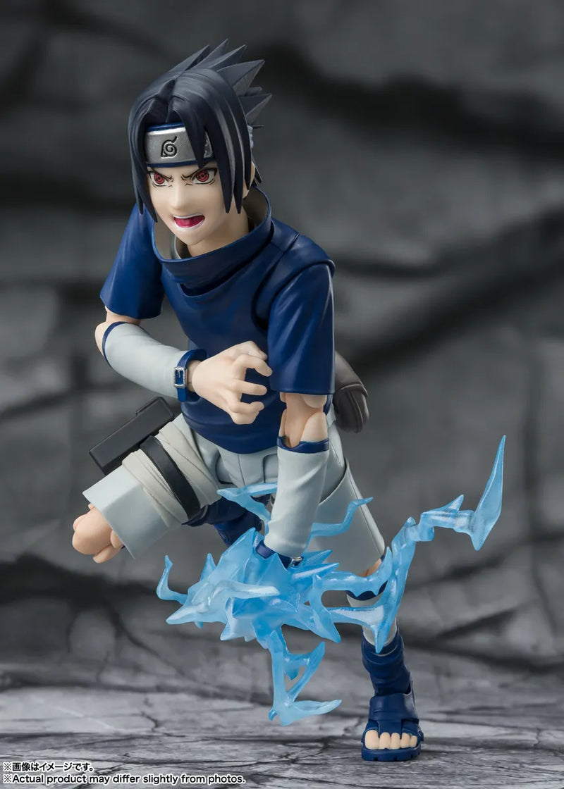 Load image into Gallery viewer, Bandai - S.H.Figuarts - Naruto: Sasuke Uchiha (Ninja Prodigy of the Uchiha Clan Bloodline)
