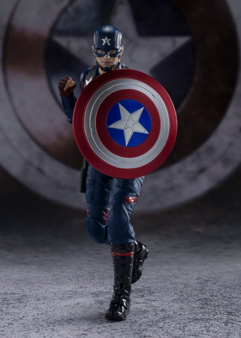 Load image into Gallery viewer, Bandai - S.H.Figuarts - The Falcon and the Winter Soldier: Captain America (John F. Walker)
