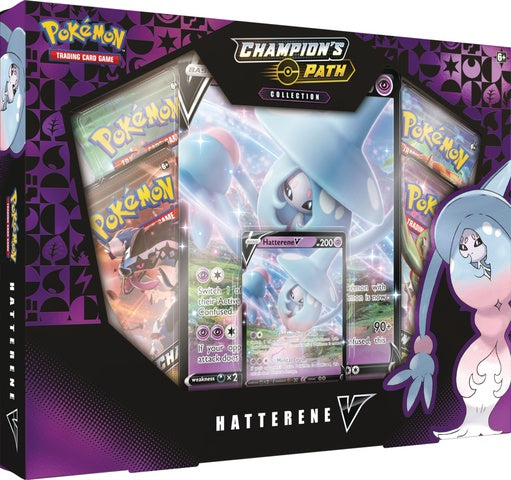 Pokemon TCG - Champion's Path Hatterene V Collection