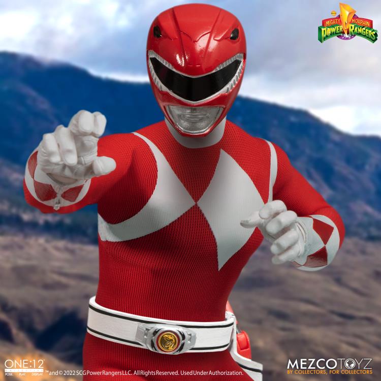 Load image into Gallery viewer, Mezco Toyz - One:12 Mighty Morphin&#39; Power Rangers Deluxe Box Set
