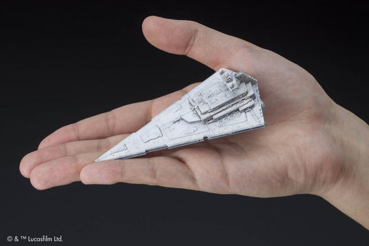 Bandai - Star Wars Vehicle Model - 001 Star Destroyer - 1/14500 Scale