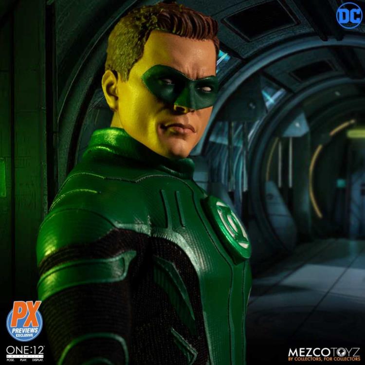 Load image into Gallery viewer, Mezco Toyz - One:12 Green Lantern Hal Jordan (PX Previews Exclusive)
