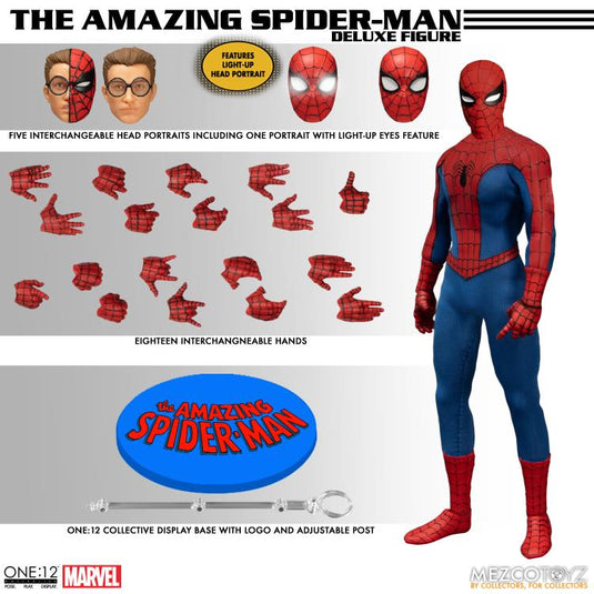 Mezco Toyz - One:12 Amazing Spider-Man Deluxe Edition