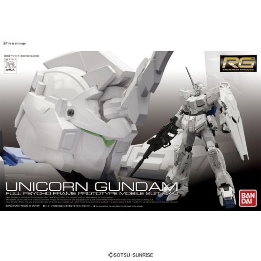 Real Grade 1/144 - RG-25SP Unicorn Gundam (First Run Limited Edition Package)