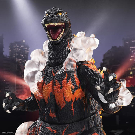 Super 7 - Godzilla VS Destoroyah Ultimates: Burning Godzilla (1995)