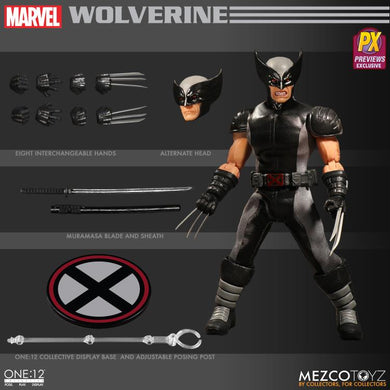 Mezco Toyz - One:12 Wolverine X-Force Action Figure (PX Previews Exclusive)