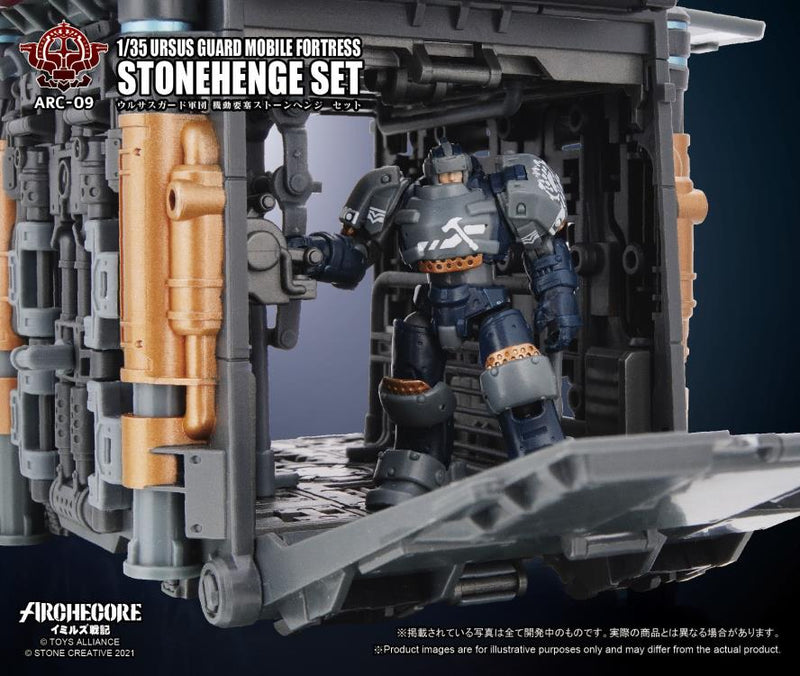 Load image into Gallery viewer, Toys Alliance - Archecore: ARC-09 Ursus Guard Mobile Fortress Stonehenge Set
