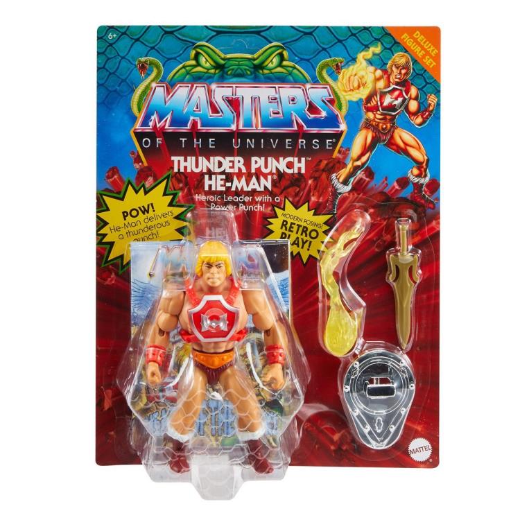 Load image into Gallery viewer, Masters of the Universe - Origins Deluxe Thunder Punch He-Man
