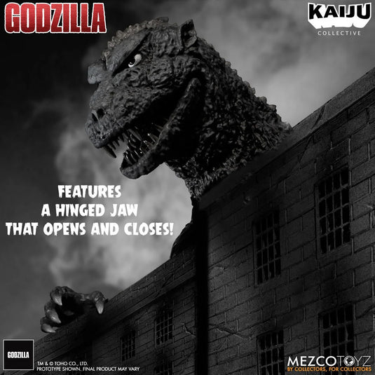 Kaiju Collective - Godzilla (1954): Godzilla (Black and White Edition)