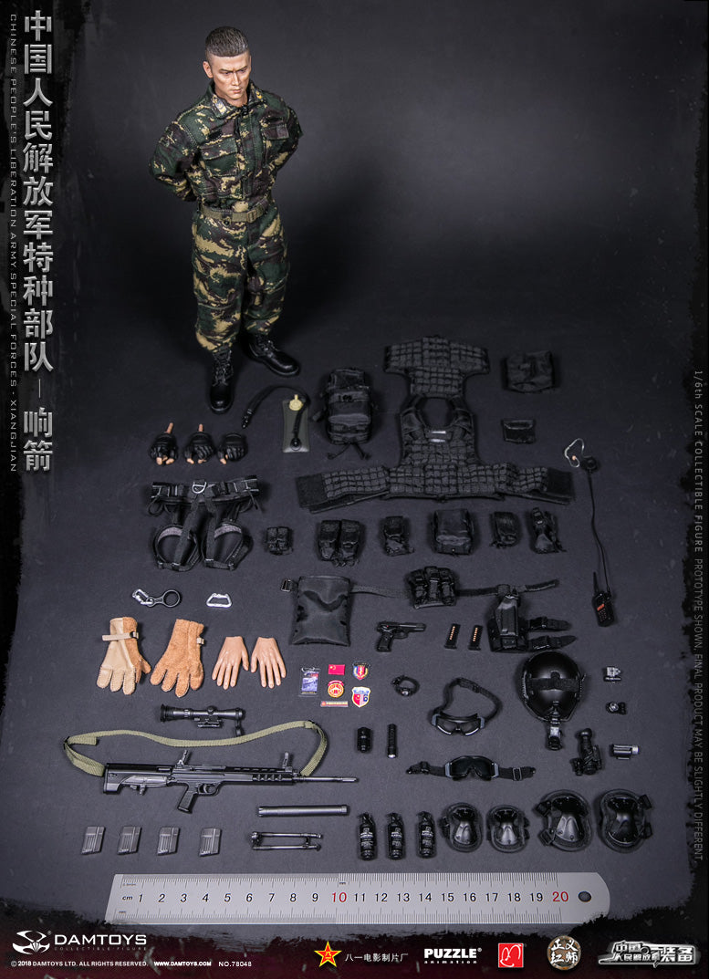 Load image into Gallery viewer, Dam Toys - Chinese People&#39;&#39;s Liberation Army Special Forces - XIANGJIAN
