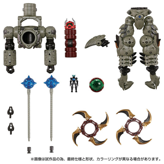 Diaclone Reboot - DA-67 Warudaros Soldier Type 2 (Takara Tomy Mall Exclusive)