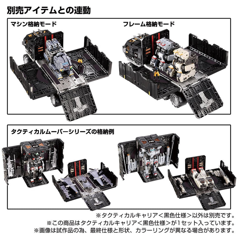 Load image into Gallery viewer, Diaclone Reboot - Tactical Mover: Tactical Carrier (Black Version)
