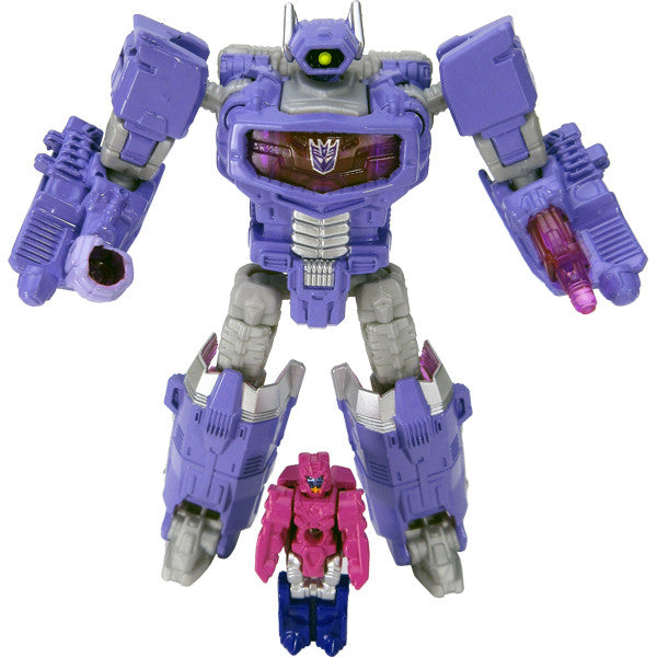 Load image into Gallery viewer, Takara Transformers Legends - LG24 Shockwave &amp; Cancer
