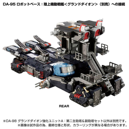 Diaclone Reboot - DA-98 Grand Dion Reinforcement Unit A Second Main Turret and Sub Turret Set