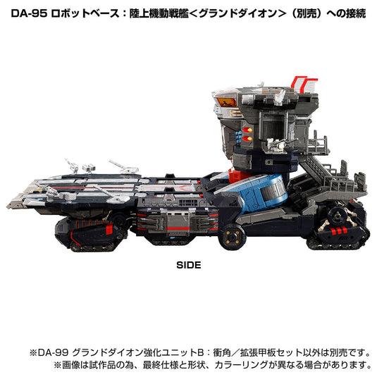 Diaclone Reboot - DA-99 Grand Dion Reinforcement Unit B Impulse Angle & Extended Deck Set