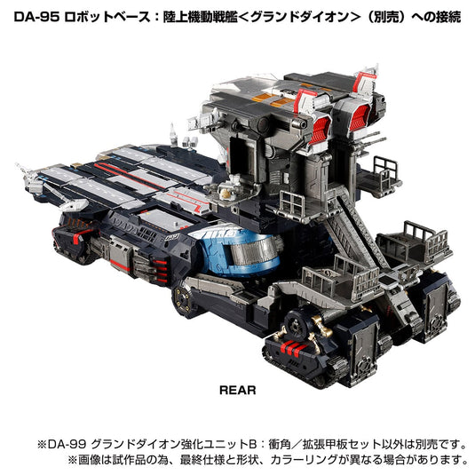 Diaclone Reboot - DA-99 Grand Dion Reinforcement Unit B Impulse Angle & Extended Deck Set