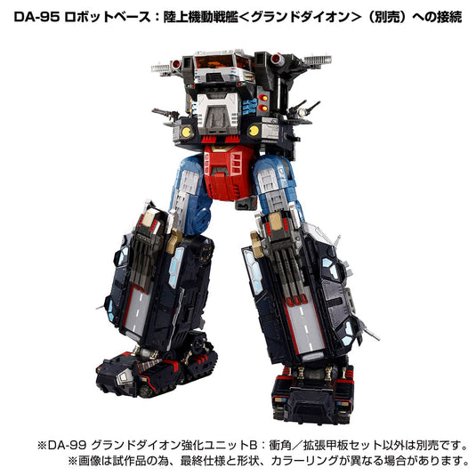 Diaclone Reboot - DA-99 Grand Dion Reinforcement Unit B Impulse Angle & Extended Deck Set