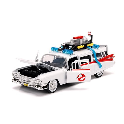 Jada Toys - Ghostbusters: Ecto-1 Die-Cast Metal Vehicle 1/24 Scale