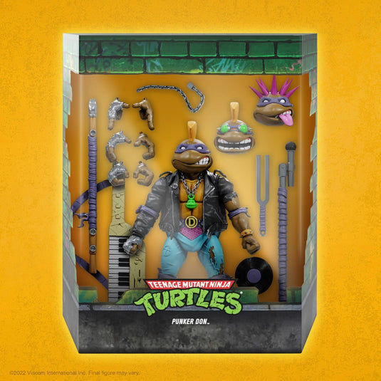 Super 7 - Teenage Mutant Ninja Turtles Ultimates: Punker Donatello