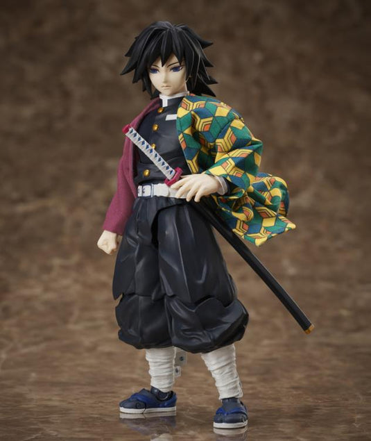 Aniplex - Demon Slayer: Kimetsu No Yaiba [BUZZmod.] - Giyu Tomioka 1/12 Scale Action Figure