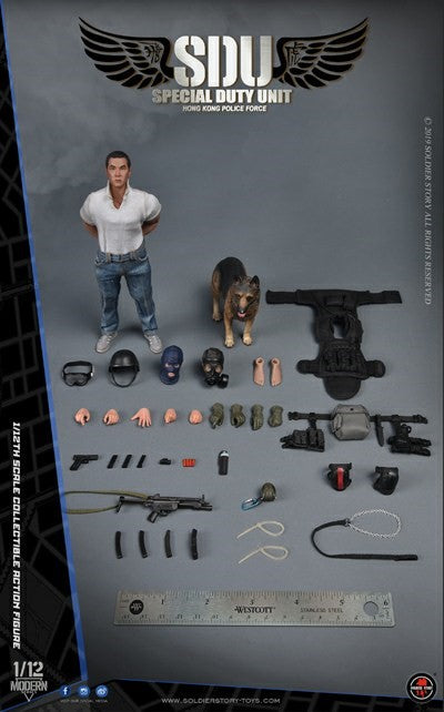 Soldier Story - 1/12 Scale HK SDU Canine Handler