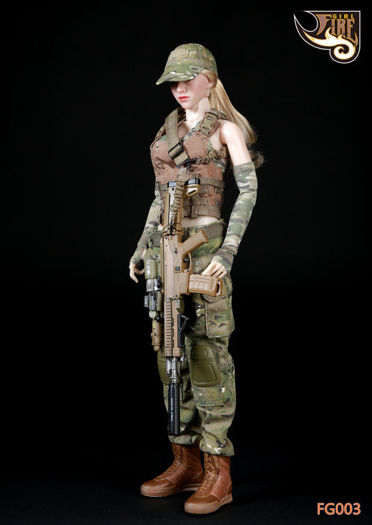 Fire Girl - Tactical Female Shooter Set