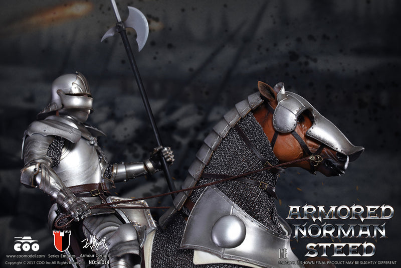 Load image into Gallery viewer, Coo Model - Series of Empires Diecast Alloy: Amored Norman Steed
